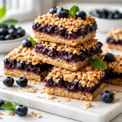Image of Blueberry Oat Squares