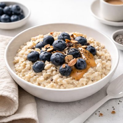 Image of Vegan Blueberry Oatmeal