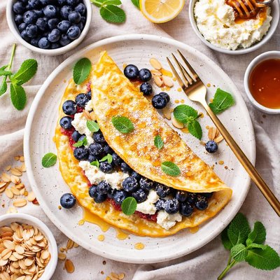 Image of Blueberry Omelet