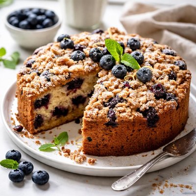Image of Blueberry or Cherry Coffee Cake