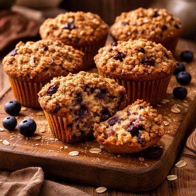 Image of Blueberry or Raisin Bran Muffins