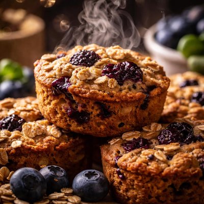 Image of Blueberry Protein Muffins or Cookies