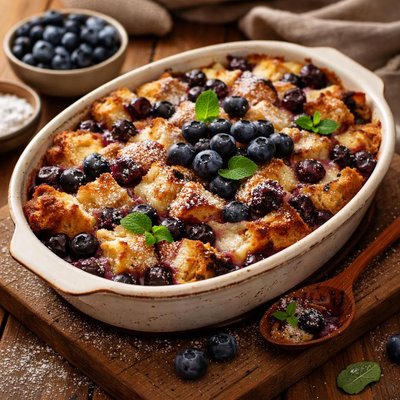 Image of Blueberry Pudding