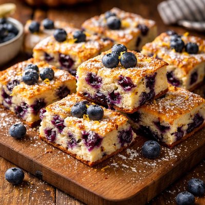 Image of Blueberry Ricotta Squares