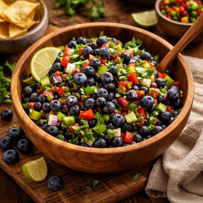 Image of Blueberry Salsa Salad