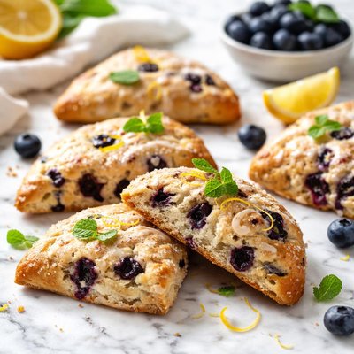 Image of Vegan Blueberry Scones