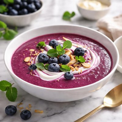 Image of Blueberry Soup