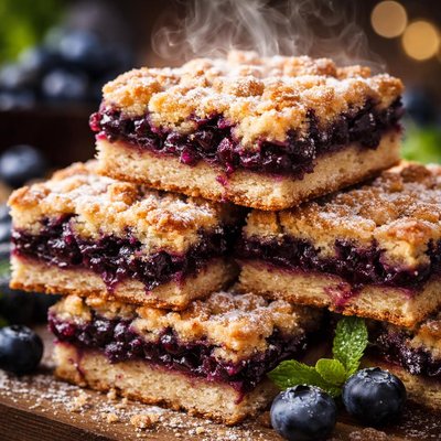 Image of Blueberry Squares
