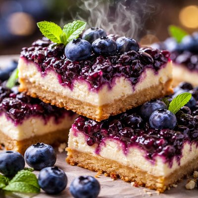 Image of Blueberry Torte Squares