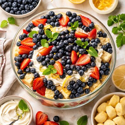Image of Blueberry Trifle