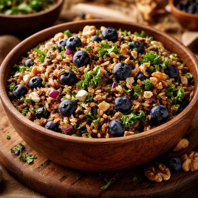 Image of Blueberry Walnut Wild Rice Salad