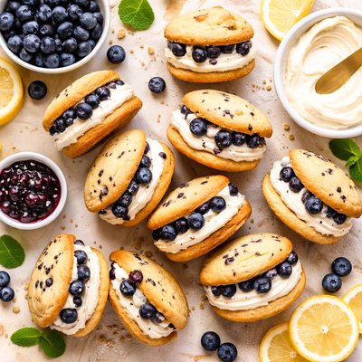 Image of Blueberry Whoopie Pies