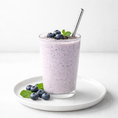 Image of Blueberry Yogurt Low Fat Smoothie