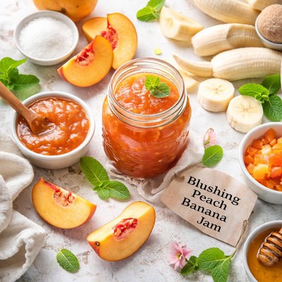 Image of Blushing Peach Banana Jam