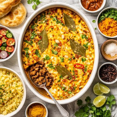 Image of Bobotie South African Curried Meat Casserole