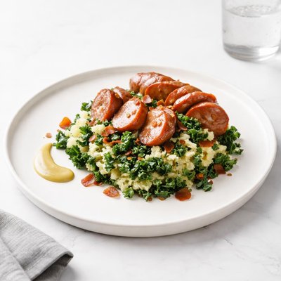Image of Boerenkool Kale with Potatoes and Meat