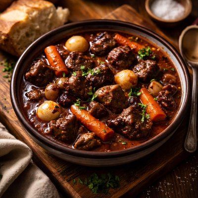 Image of Boeuf Bourguignon for the Crock Pot