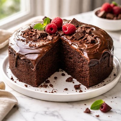 Image of Boiled Chocolate Cake