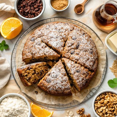 Image of Boiled Raisin Cake Canadian War Cake