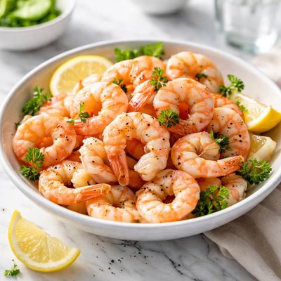 Image of Boiled Shrimp for Salads