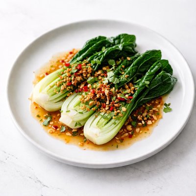 Image of Bok Choy with Thai Style Dressing