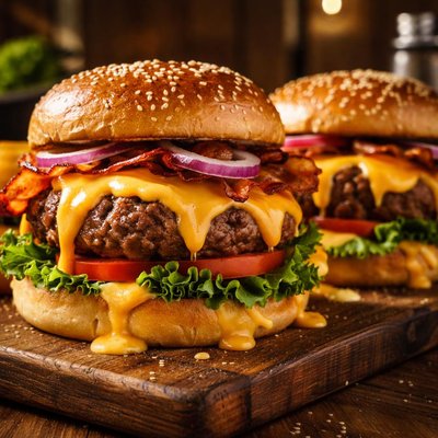 Image of Bold N Saucy Cheese Burgers