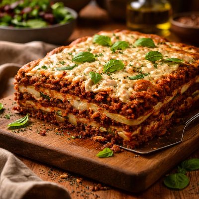 Image of Vegetarian Bolognese Lasagna