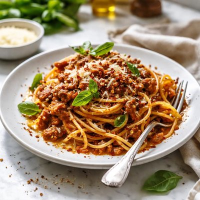 Image of Bolognese Made by a Polish Girl