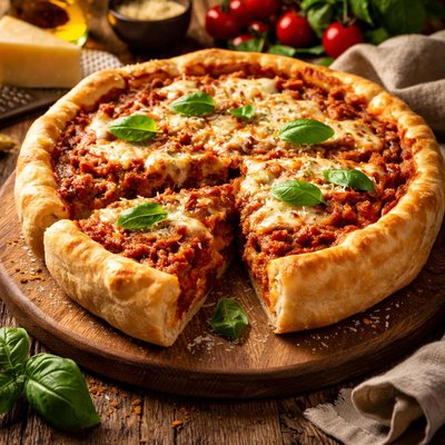 Image of Bolognese Pizza Pie