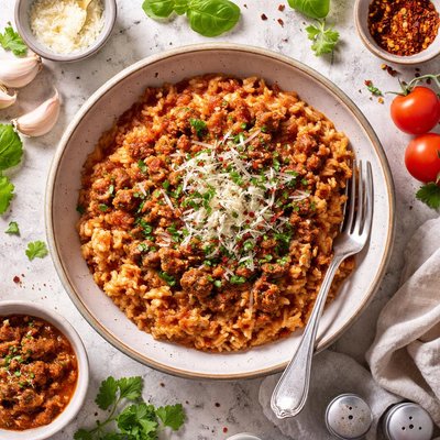 Image of Bolognese Risotto