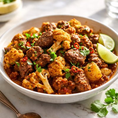 Image of Bombay Beef Cauliflower