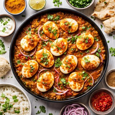 Image of Bombay Style Curried Eggs