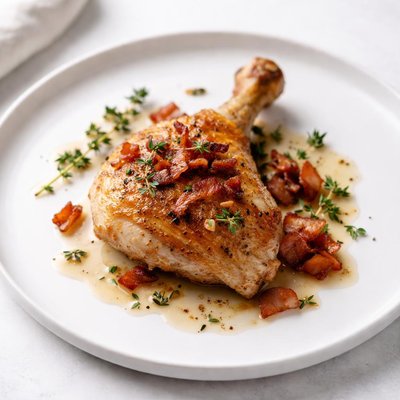 Image of Bone in Chicken with Bacon Thyme