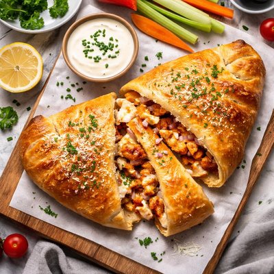 Image of Boneless Buffalo Chicken Calzone