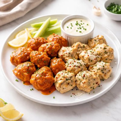 Image of Boneless Buffalo Chicken with Garlic Parmesan