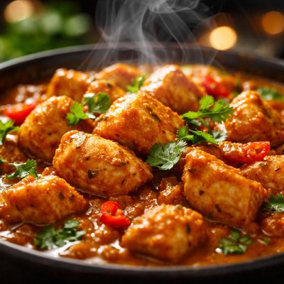 Image of Curry de Pollo Deshuesado sin Soya