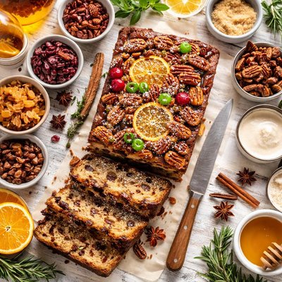 Image of Boo Bourbon Sourdough Fruitcake
