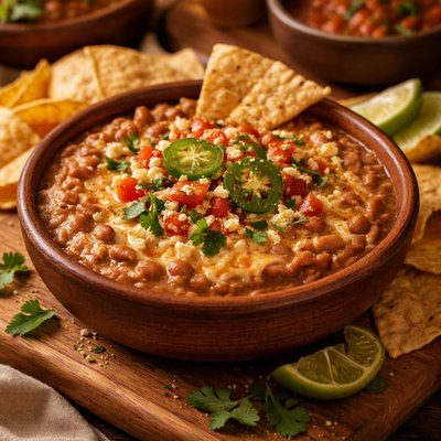 Image of Border Town Refried Beans or Bean Dip
