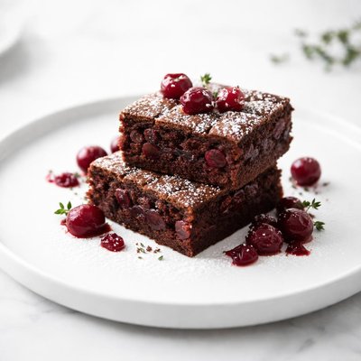 Image of Boreal Forest Cranberry Brownies