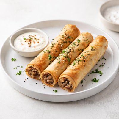 Image of Borek Turkish Meat Rolls