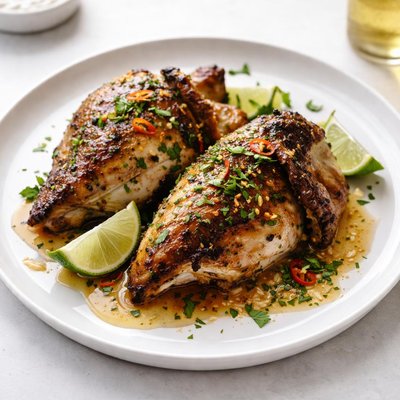 Image of Borracho Chicken Drunken Beer Can Chicken