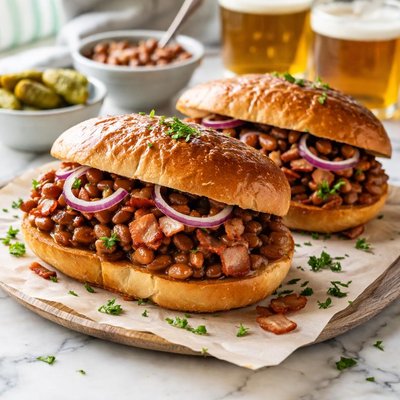 Image of Boston Baked Bean Sandwiches