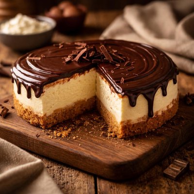 Image of Boston Cream Cheese Pie