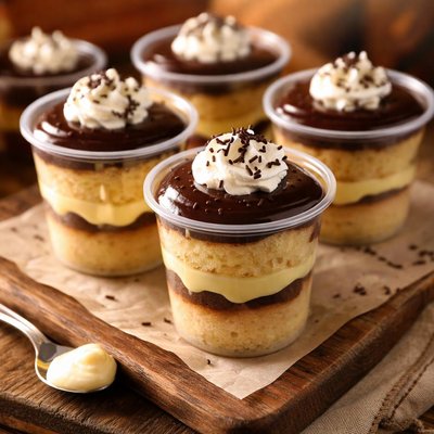 Image of Boston Cream to Go Cupcakes