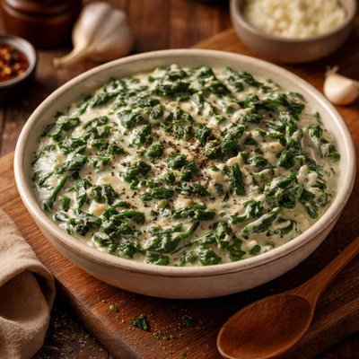 Image of Boston Market Like Creamed Spinach