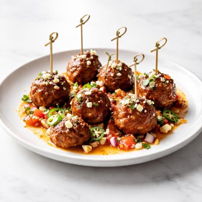 Image of Botana De Albondigas Appetizer Meatballs