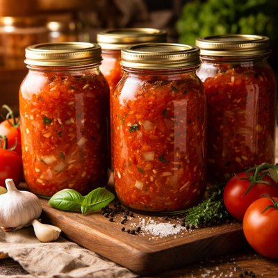 Image of Bottled Stewed Tomatoes