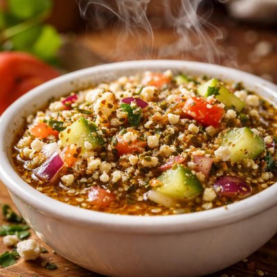 Image of Bottom of the Bowl Salad Greek Dressing