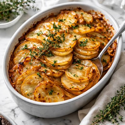 Image of Boulangere Potatoes Savoury Potato and Onion Bake