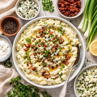 Image of Bountiful Blue Cheese Mashers